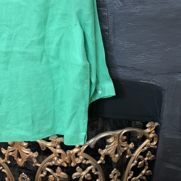 Talbots Irish linen blouse - Picture 7 of 7